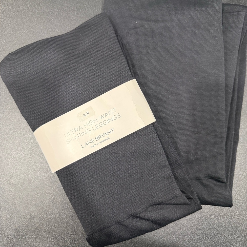 Lane Bryant Black Shaping Leggings